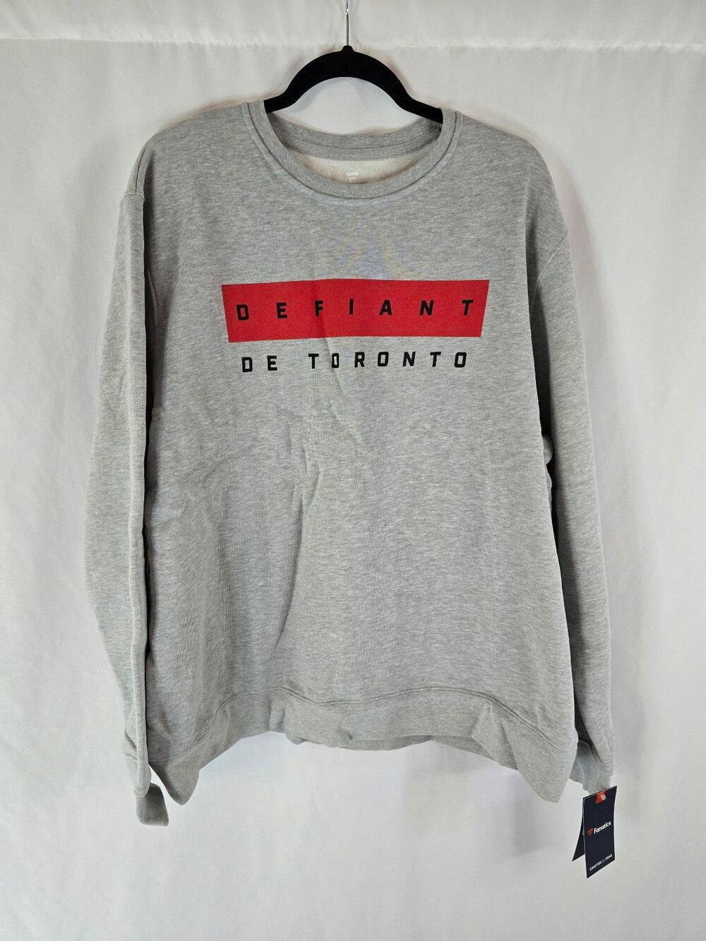 Fanatics Defiant De Toronto Overwatch Leage Haether Gray Hoodie NWT
